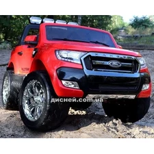 Детский электромобиль M 3573 EBLR-3 Ford Ranger, кожаное сиденье, красный